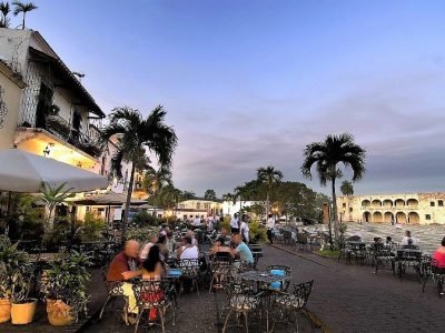 Hauptplatz in Santo Domingo