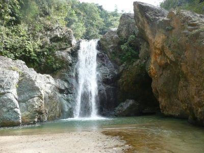 Salto Baiguate, Einer Der Bekanntesten Wasserfälle Von Jarabacoa