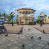 Gazebo In Central Park, Puerto Plata, Dominican Republic, West Indies, Caribbean, Central America